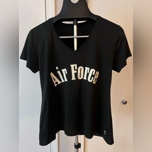 Black Air Force Women's Top